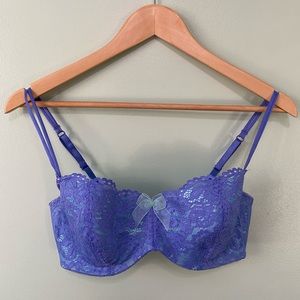b.tempt’d lightly lined lace balconette bra 36DD